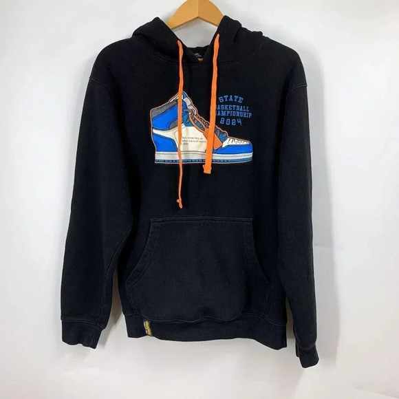 Nike Other - Nike Men's 2024 State Basketball Championship Sample Embroidered Hoodie SIze L